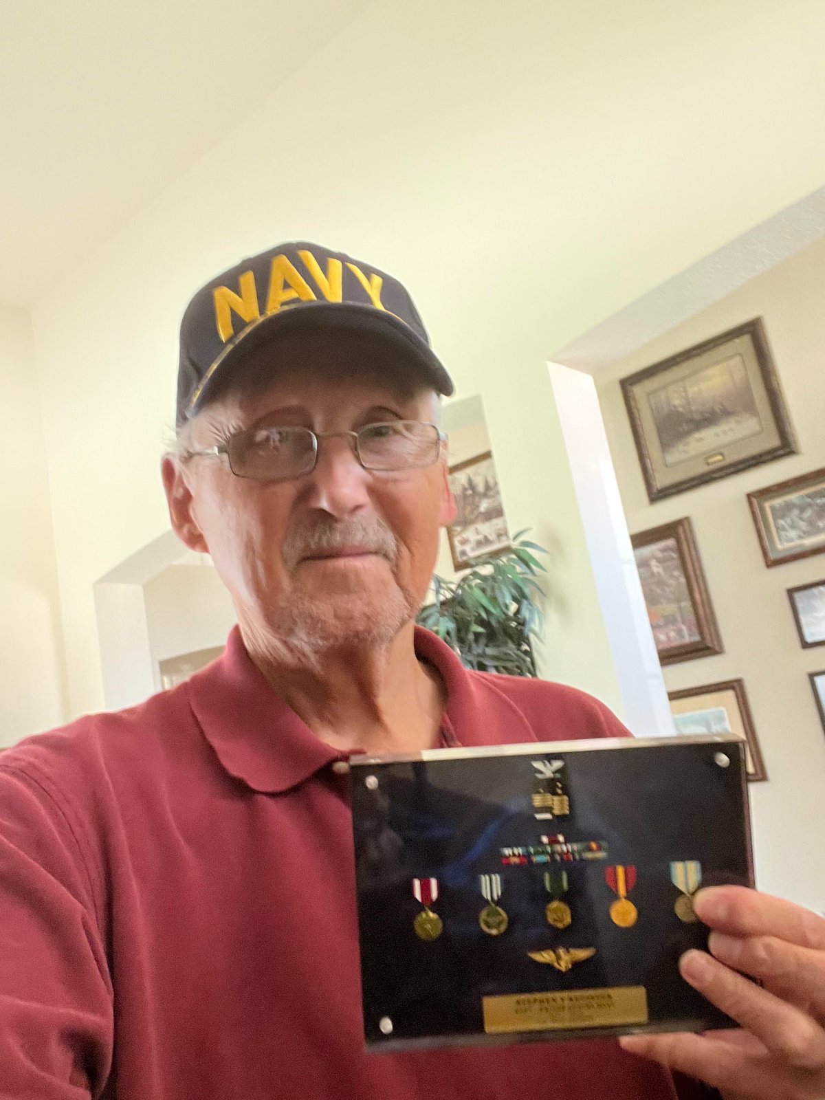 Photo shared by Steve R. Retired Navy Captain